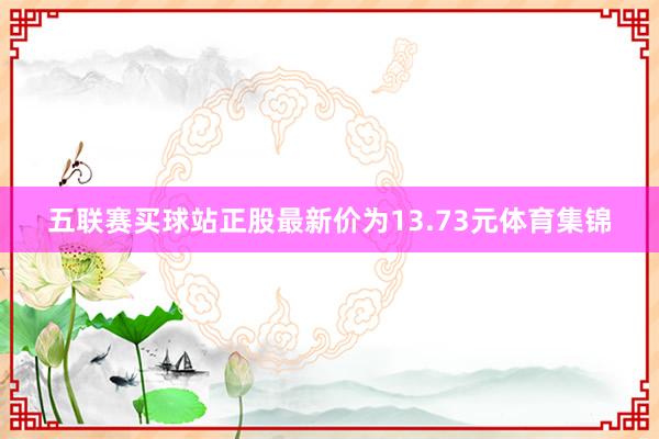 五联赛买球站正股最新价为13.73元体育集锦