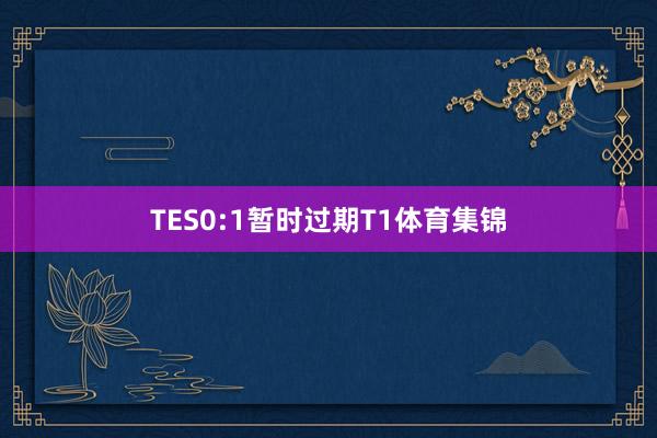 TES0:1暂时过期T1体育集锦